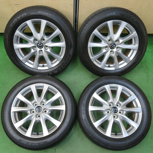 [送料無料] キレイ★マツダ アテンザ 純正 225/55R17 ブリヂストン トランザ T001 トーヨー プロクセス T1 sport 17インチ PCD114.3/5H★5022603イノ