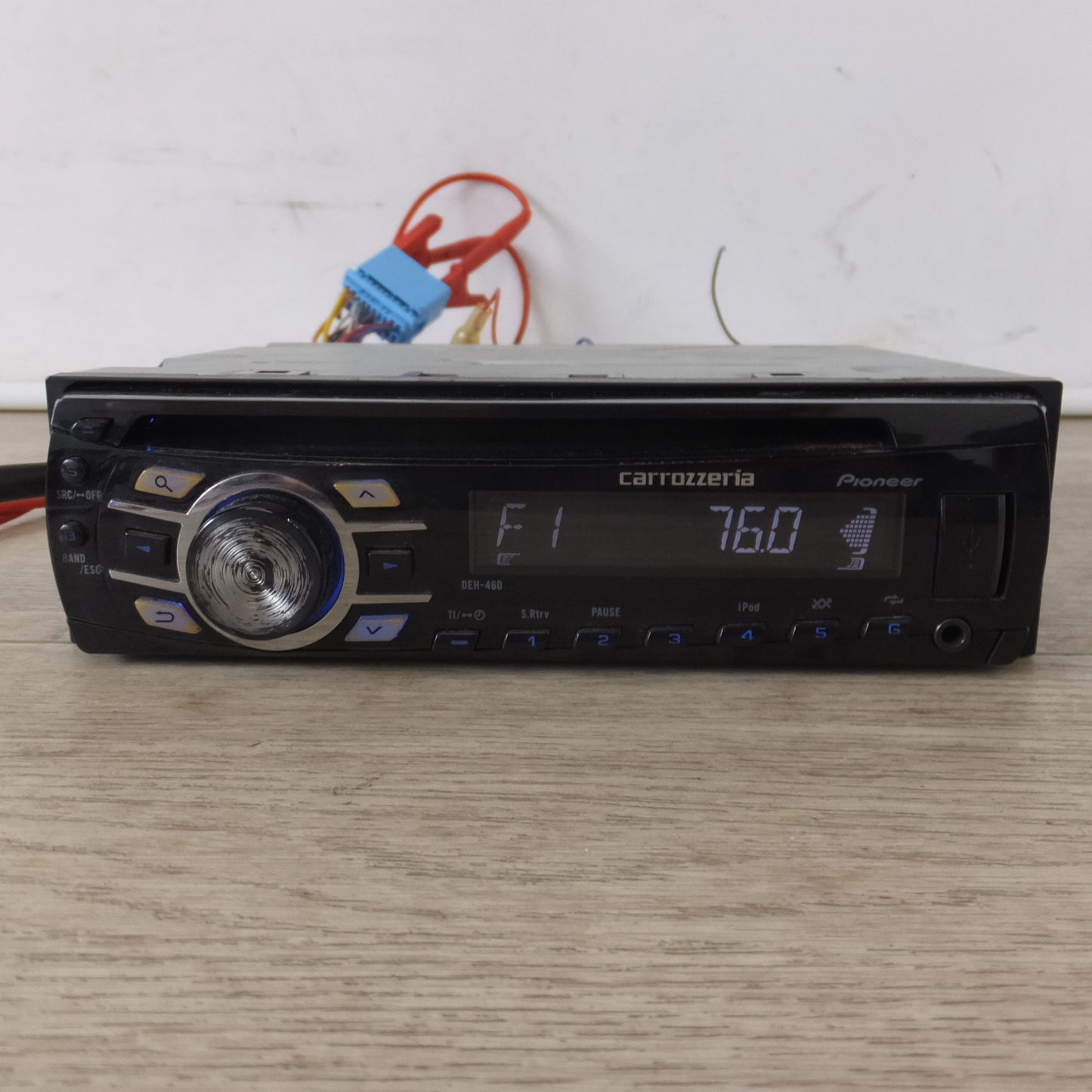 [送料無料] ★カロッツェリア carrozzeria カーオーディオ 1Dメインユニット DEH-460(20)★