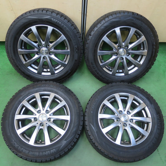 バリ溝！22年！9.5分★ワーゲン 等 Team Sparco 215/60R16 スタッドレス ダンロップ ウインターマックス WM02 チームスパルコ 16インチ PCD112/5H★5081103イス