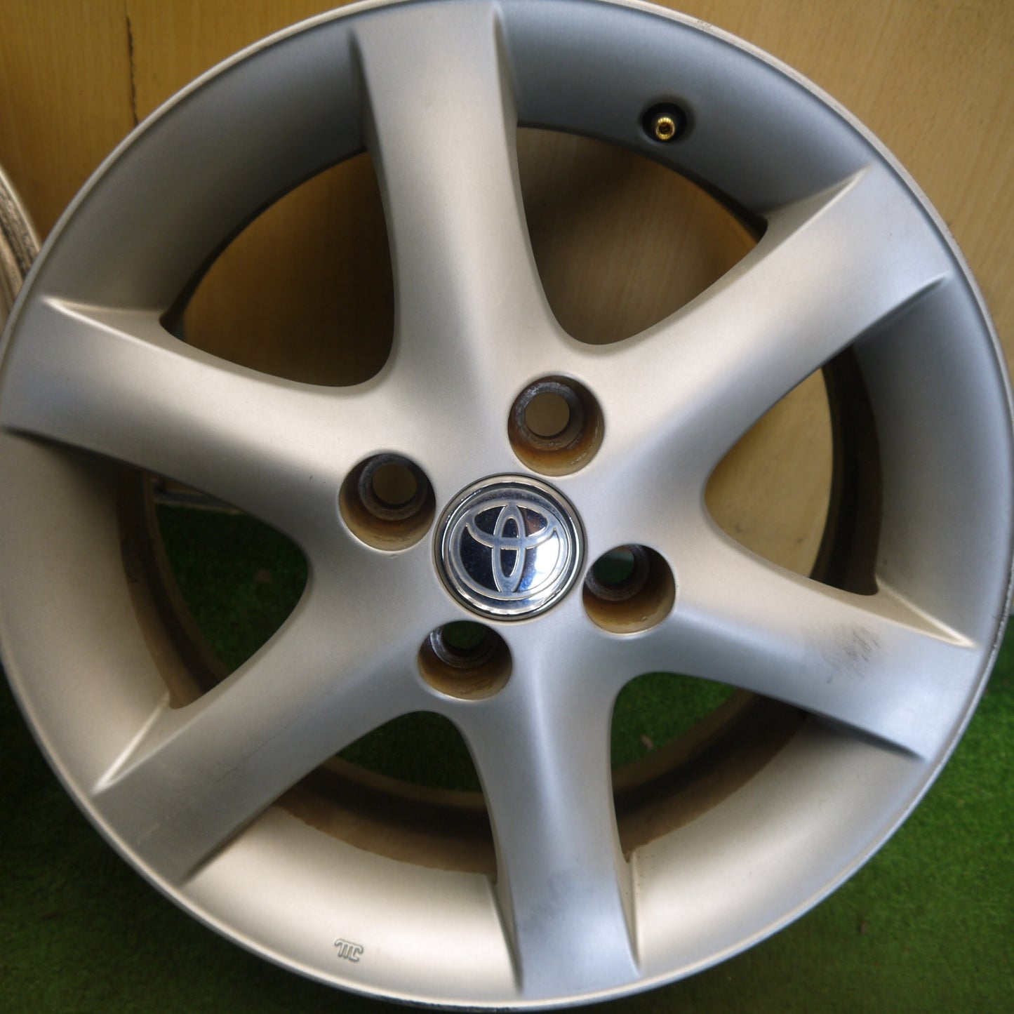 4本価格★トヨタ カローラ ランクス フィールダー 等 純正 ホイール 15インチ 15×6JJ PCD100/4H★6061910Hホ