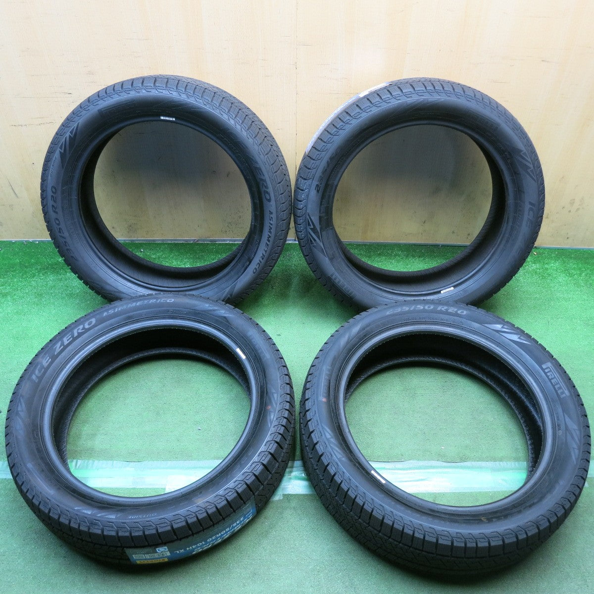 未使用！24年◎スタッドレス 235/50R20 ピレリ アイスゼロ アシンメトリコ タイヤ 20インチ CX-60 CX-80 レクサス NX 等◎6101001HAスタ