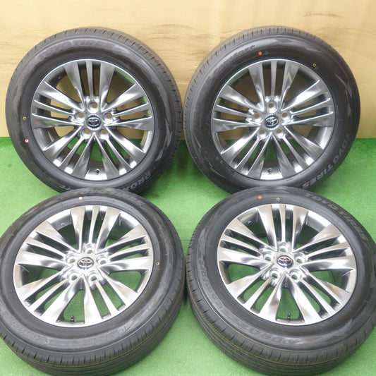 新車外し！25年◎トヨタ 40系 アルファード Zグレード 純正 225/60R18 トーヨー プロクセス Comfort コンフォート 18インチ PCD120/5H◎6082802KTノ