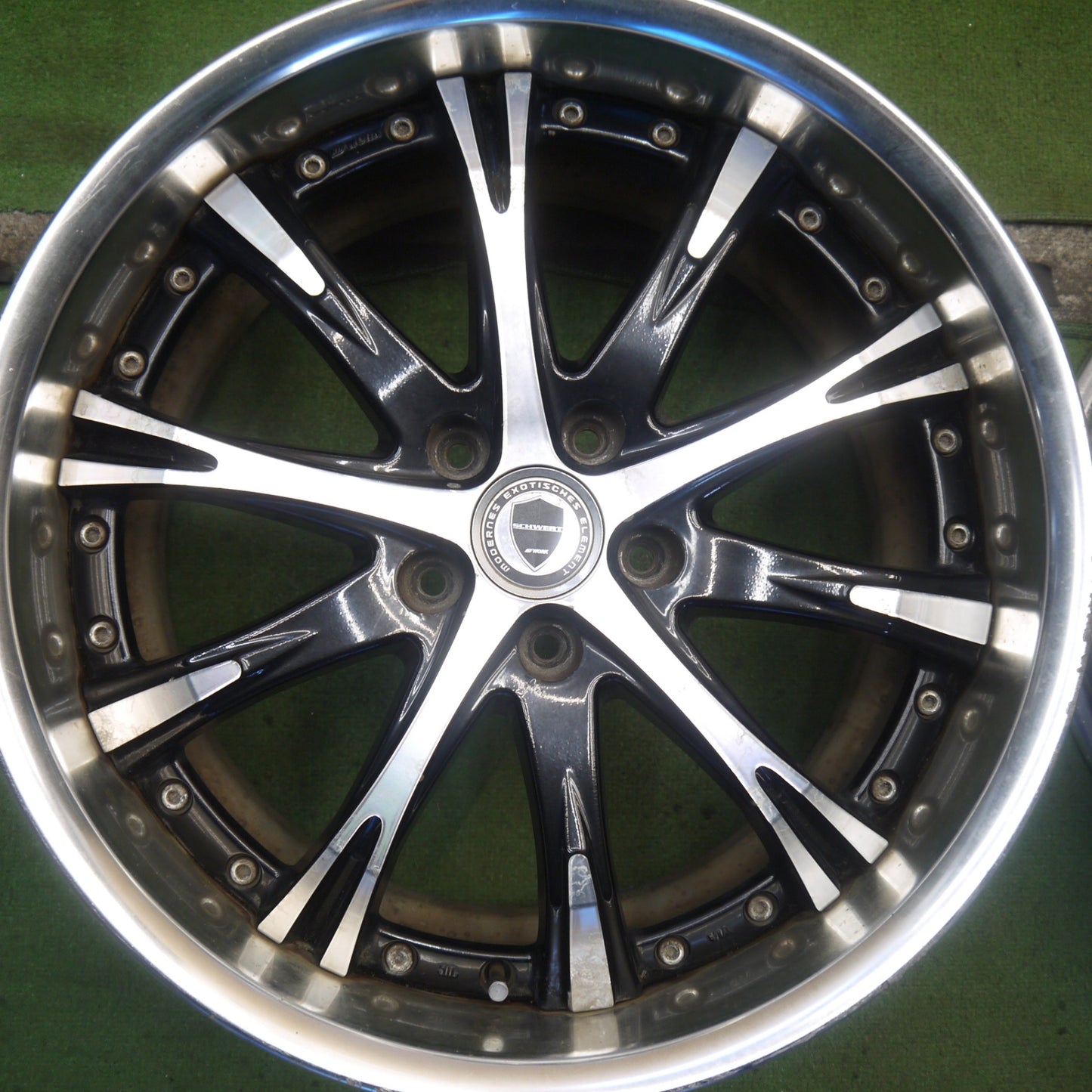 4本価格◎WORK SCHWERT SW4 19インチ ホイール ワーク シュバート 19×9.0JJ 19×10.0JJ PCD114.3/5H◎6081906Hホ