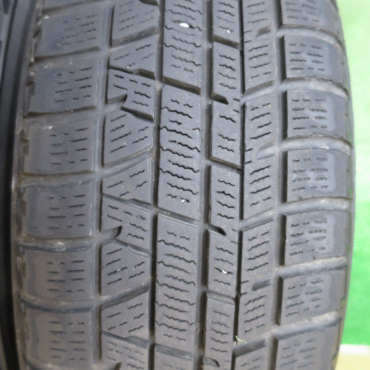 バリ溝！キレイ！8.5分★スタッドレス 155/65R14 ヨコハマ アイスガード iG50 SIBILLA EQ-7 シビラ 14インチ PCD100/4H★5031001Hス
