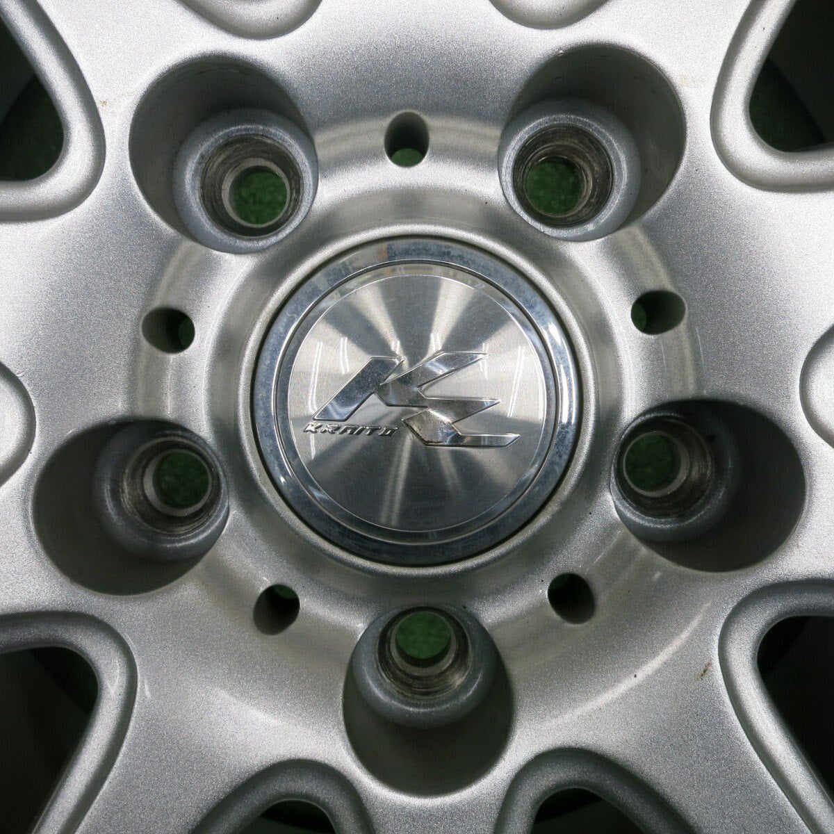 バリ溝！20年！キレイ！9分★スタッドレス 215/60R16 ピレリ アイスアシンメトリコ プラス Krait2 weds クレイト 16インチ PCD114.3/5H★4111405NJス