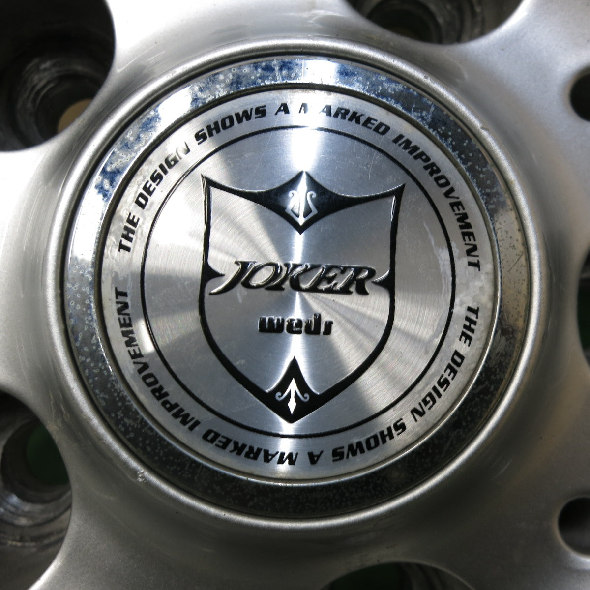 [送料無料] キレイ★JOKER weds ジョーカー ウェッズ 17インチ ホイール 17×7J PCD114.3/5H★5031204SYホ
