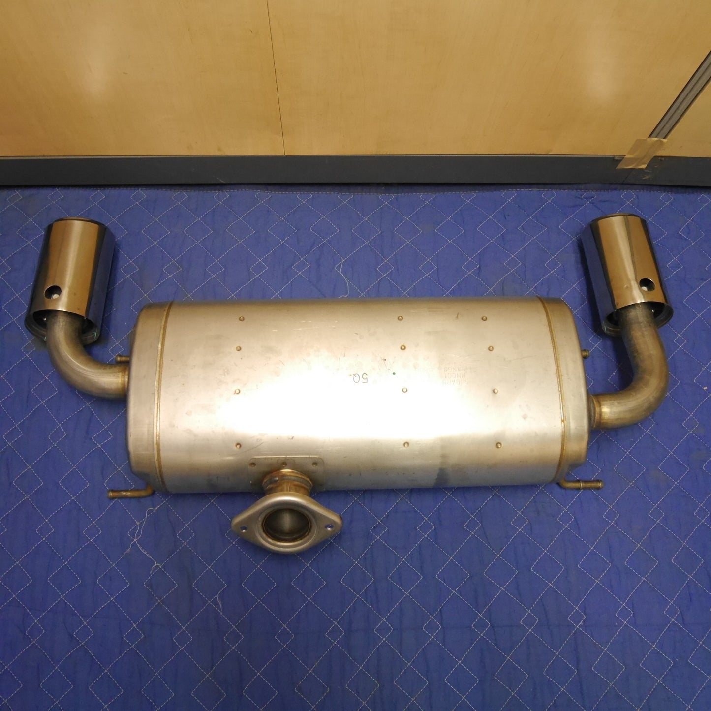 [送料無料] 新車外し☆スバル  BRZ ZD8 E型 トヨタ GR86 純正 マフラー MMCC1 SANGO リアピース カッター 排気 パーツ☆