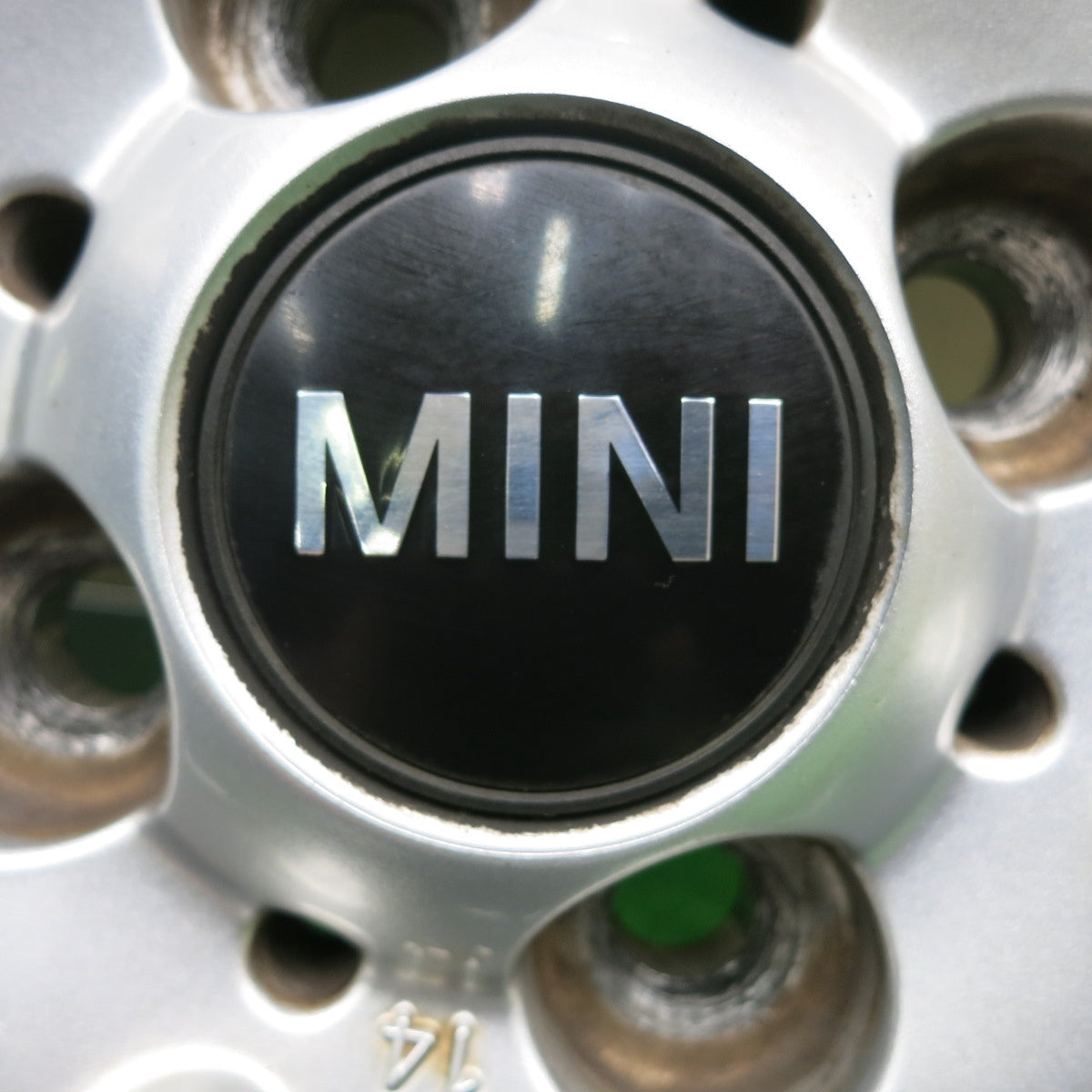 [送料無料] バリ溝！20年！キレイ！ほぼ10分★BMW MINI ミニ クーパー S 純正 195/55R16 スタッドレス ナンカン CORSAFA PCD100/4H★4100504HAス