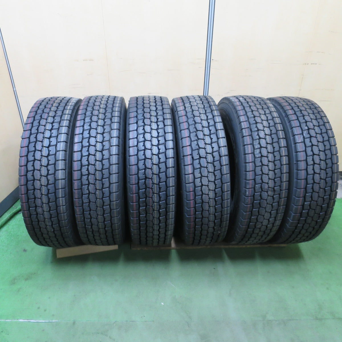 未使用！26年！6本◎トラック タイヤ 245/80R17.5 133/131J ブリヂストン M888 ミックス オールシーズン 17.5インチ◎6092501NGスタ