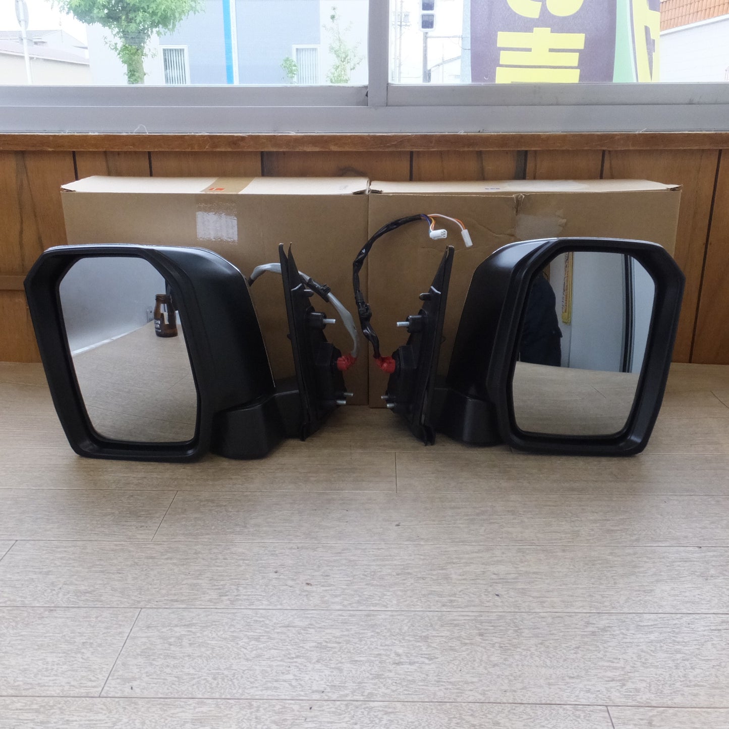 [送料無料] 美品★T's FACTORY ハイエース 200系 6型 LEDドアミラー クロームメッキ HIA05-MX050 左 右 セット★