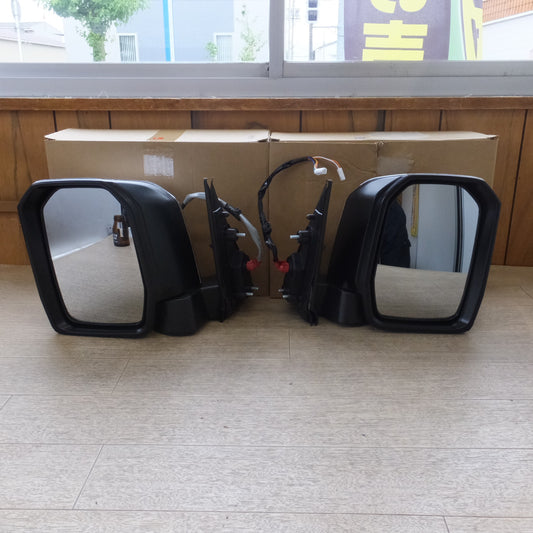 [送料無料] 美品★T's FACTORY ハイエース 200系 6型 LEDドアミラー クロームメッキ HIA05-MX050 左 右 セット★
