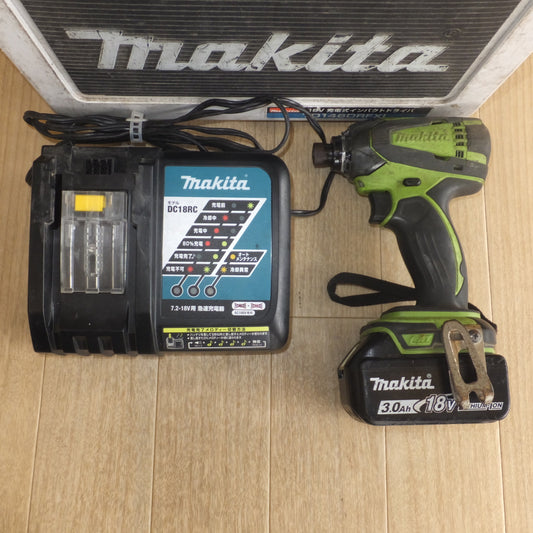 [送料無料] ★マキタ makita 充電式インパクトドライバ TD146DRFXL 18V ライム　バッテリ 1個★