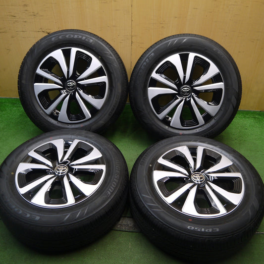 バリ溝！キレイ！9.5分★トヨタ 50系 プリウス PHV 純正 195/65R15 ブリヂストン エコピア EP150 15インチ PCD100/5H★5072508Hノ