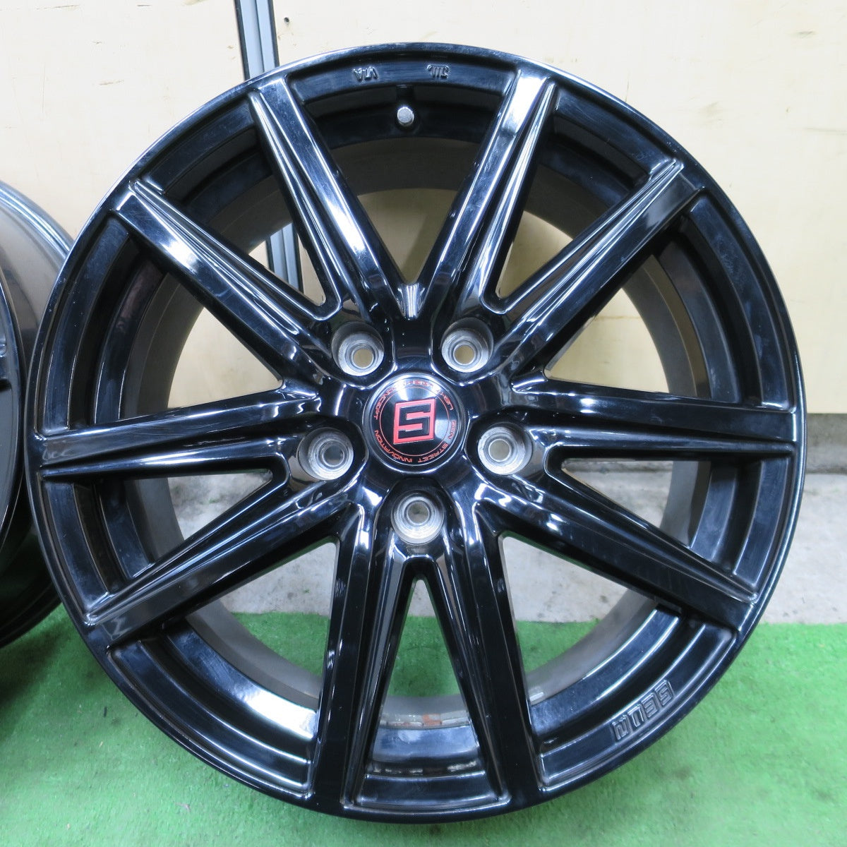 4本価格★SEIN SS ザイン ホイール 17インチ 17×7J PCD114.3/5H★6030904ナホ