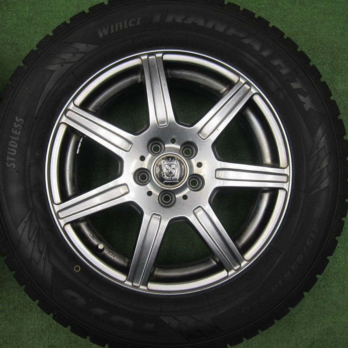 バリ溝！23年！9.5分以上★フォレスター 等 215/65R16 スタッドレス トーヨー ウインター トランパス TX MANARAY SPORT マナレイスポーツ 16インチ PCD100/5H★4121413TNス