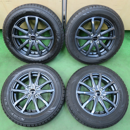 [送料無料] バリ溝！23年！9分★スタッドレス 185/65R15 トーヨー オブザーブ GIZ2 オートバックス ノーストレック N3i LEBEN レーベン 15インチ PCD100/4H★5031709イス