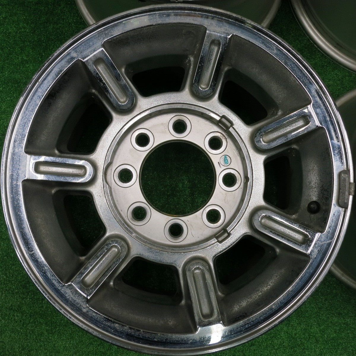 送料無料* 4本価格☆ハマー H2 純正 ホイール 17インチ 17×8.5J PCD165