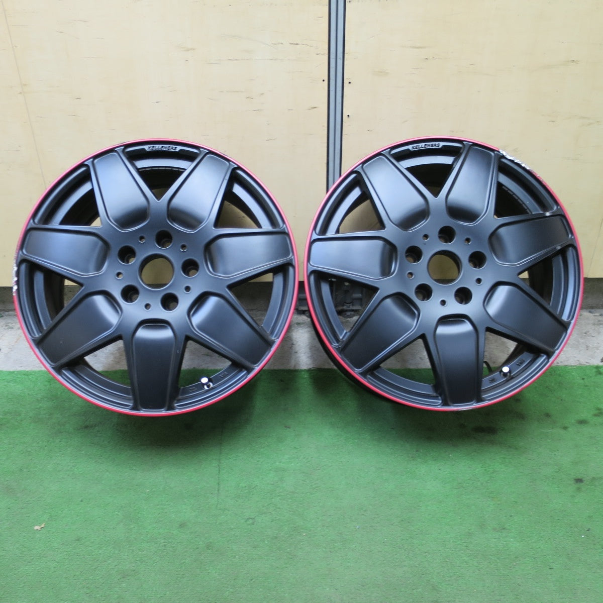 2本価格★MINI ミニ 等 KELLENERS M7 ケレナーズ 17インチ ホイール 17×7J PCD112/5H★6061203ナホ