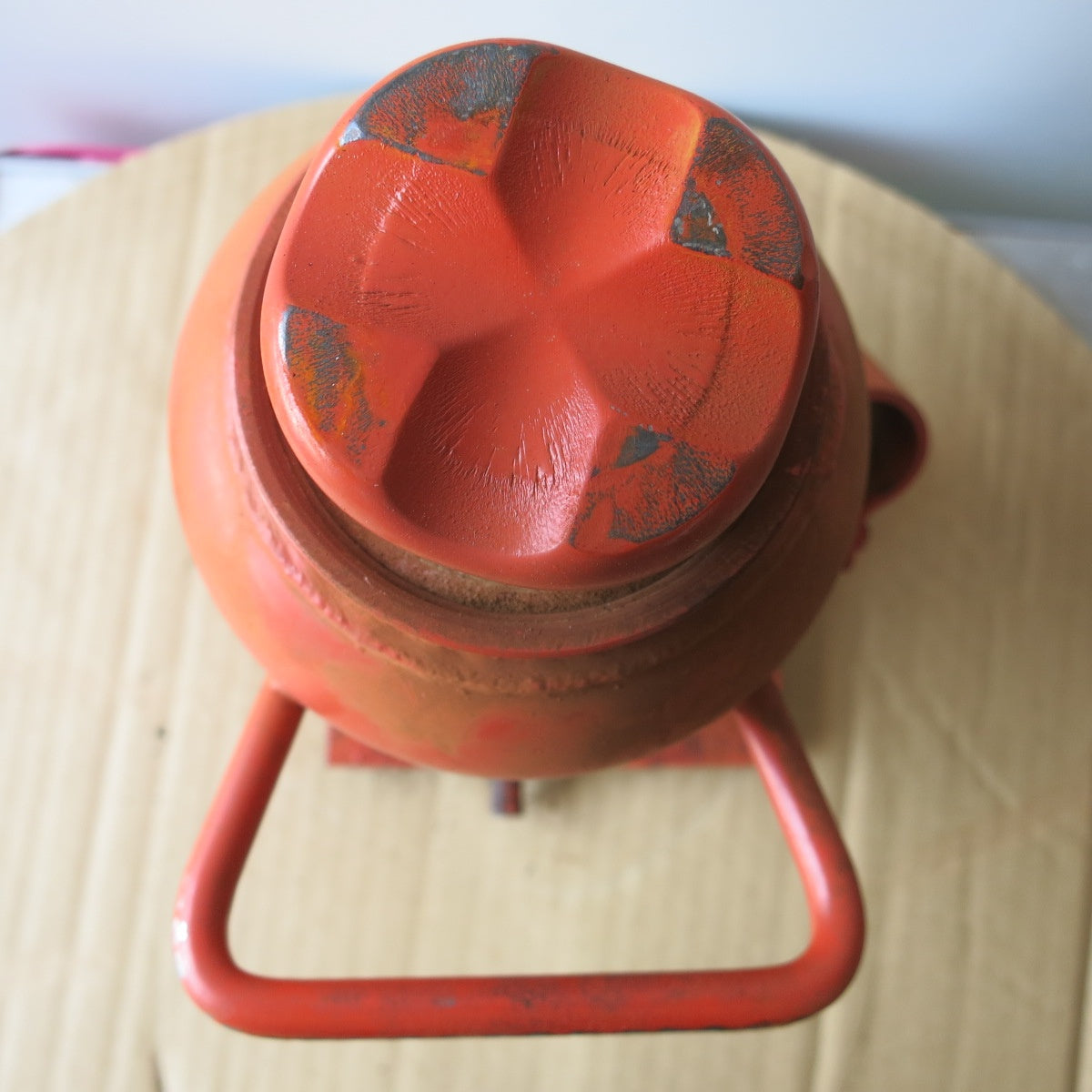 [送料無料] ◆マサダ 油圧 ジャッキ HP-15N 工具 15TON 15ton 15トン 15000kg 油圧式 オイル だるま ダルマ 車載 自動車 点検 整備①◆