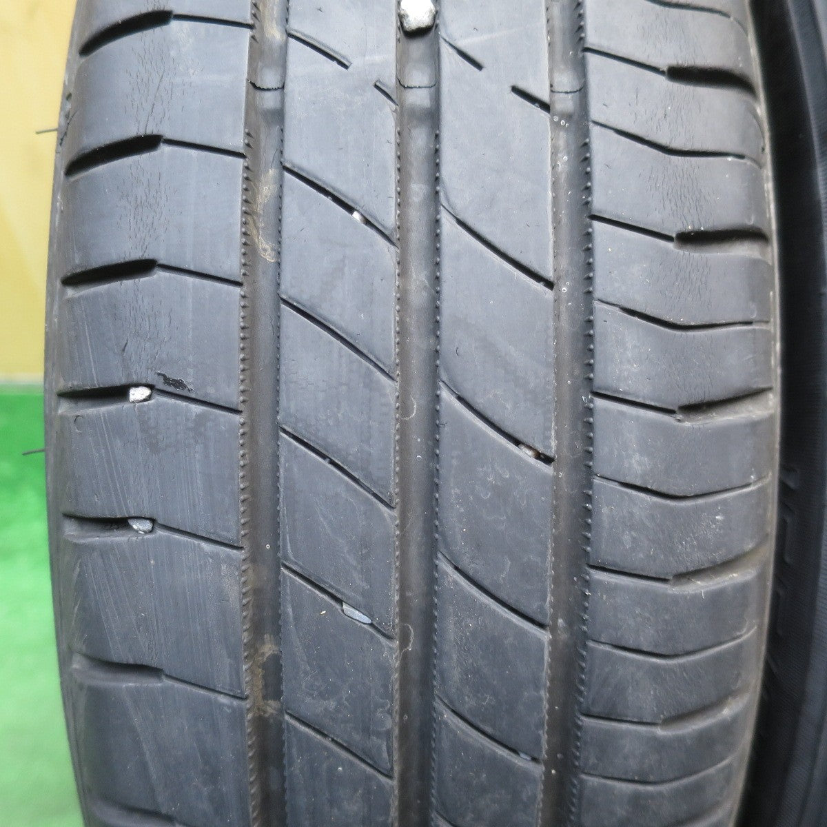 4本価格！23年★ダイハツ ミライース 純正 155/65R14 ダンロップ LE MANS V+ ルマン5+ 14インチ PCD100/4H★6032604NJノ