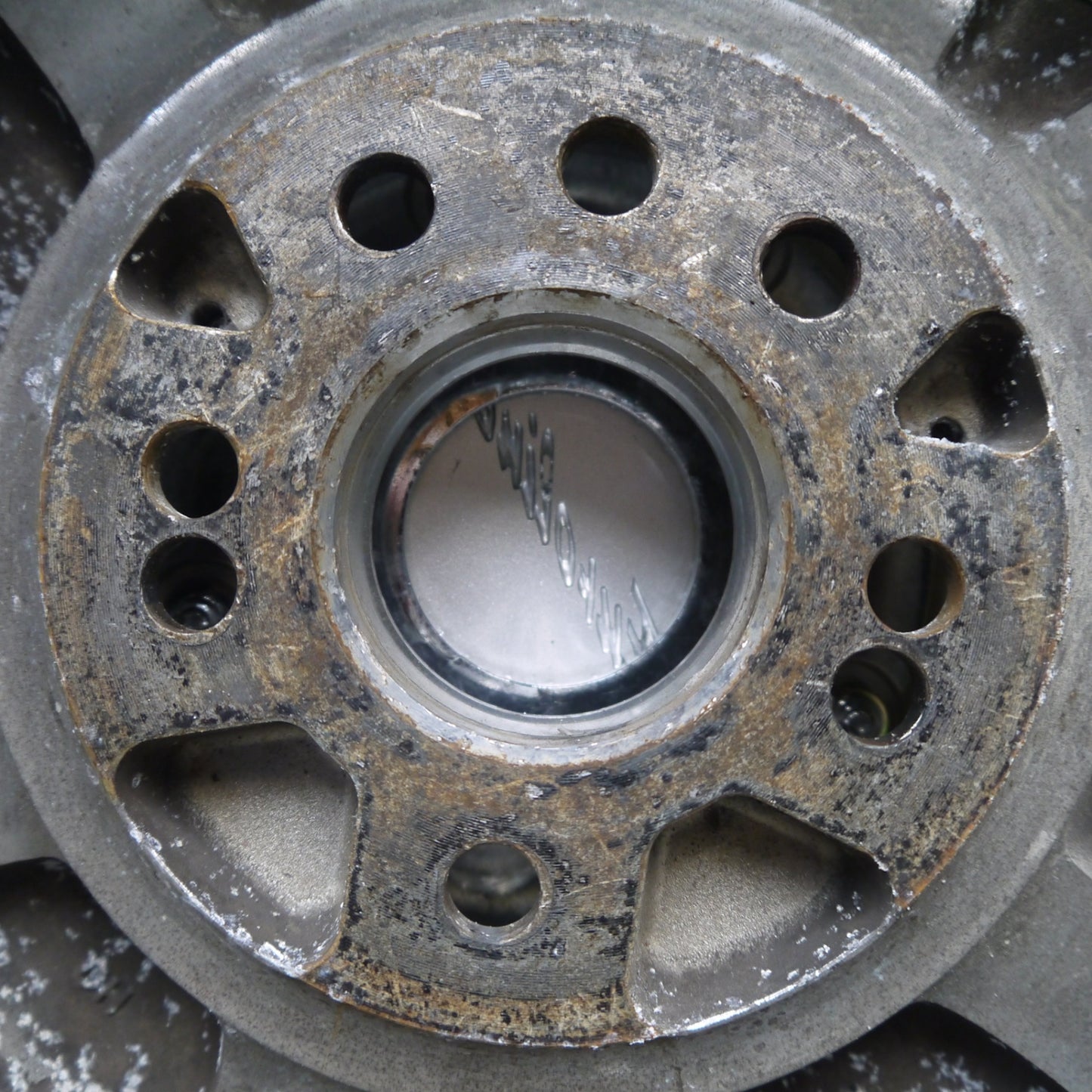 2本価格★WORK Euroline 17インチ ホイール ワーク ユーロライン 17×8.5JJ PCD100/4H 5H マルチ★5100702Hホ