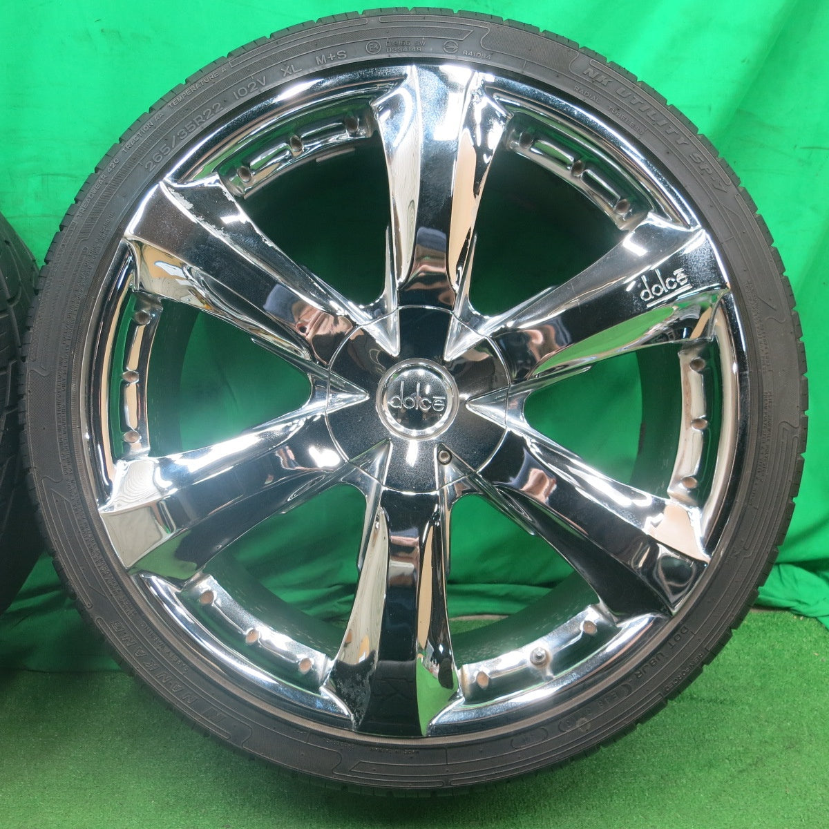 *送料無料* 4本★dolce DC34 265/35R22 ナンカン NK UTILITY SP-7 ATR SPORT DESERT HAWK UHP ドルチェ PCD114.3/5H★4052801ナノ