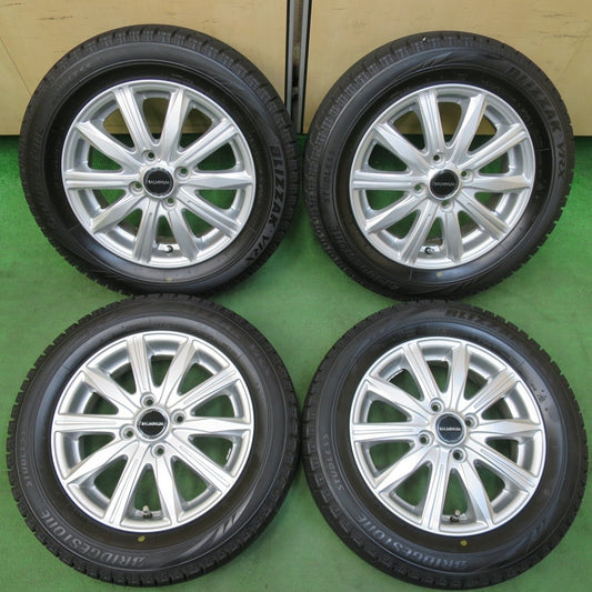 バリ溝！キレイ！9分★スタッドレス 165/65R14 ブリヂストン ブリザック VRX BALMINUM バルミナ 14インチ ハスラー ソリオ 等 PCD100/4H★5012513イス