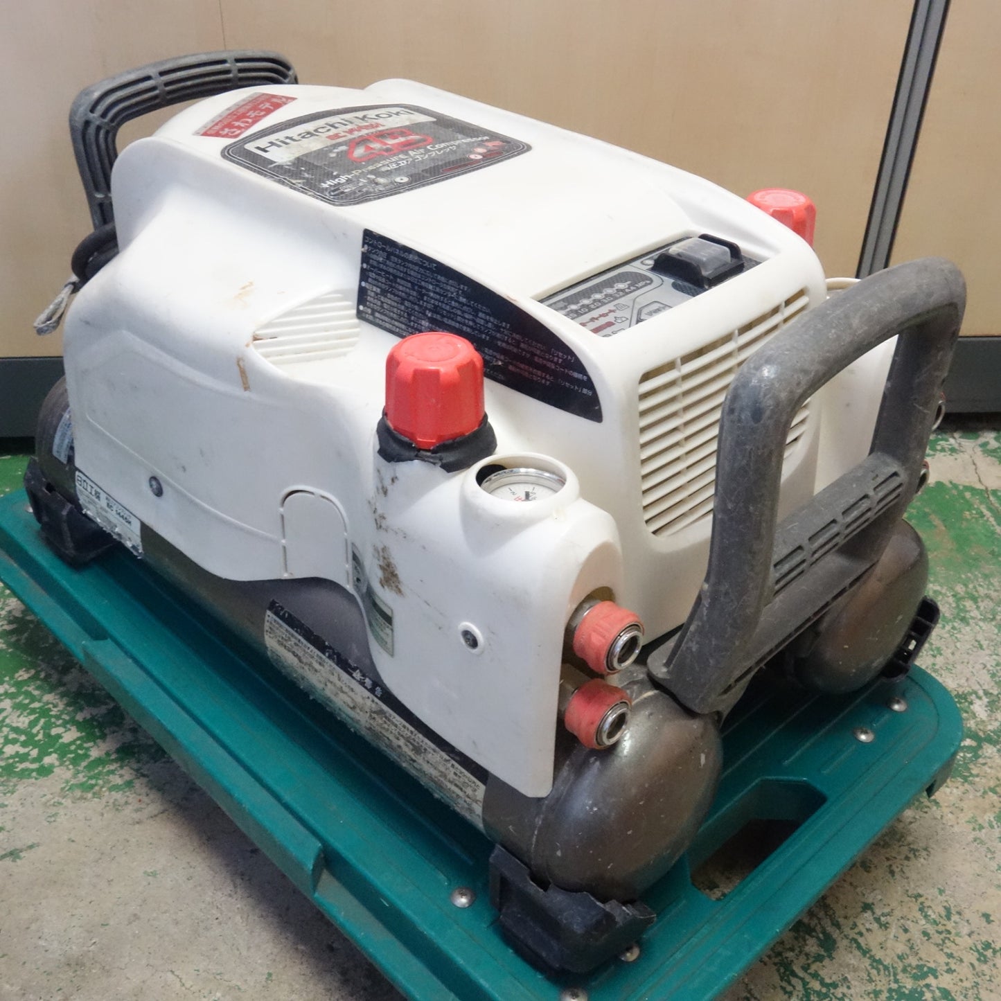 [送料無料] ☆日立工機 高圧 エア コンプレッサ 100V EC1445H HITACHI 電動 工具☆