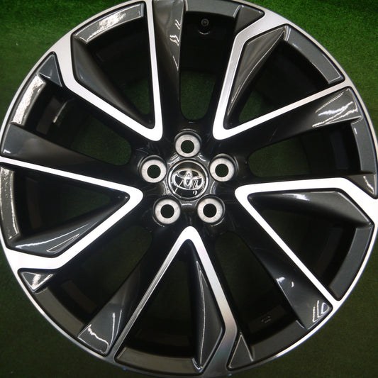 [送料無料] 新車外し！1本★トヨタ カローラ スポーツ GZ 純正 ホイール 18インチ 18×8J PCD100/5H★5022105Hホ