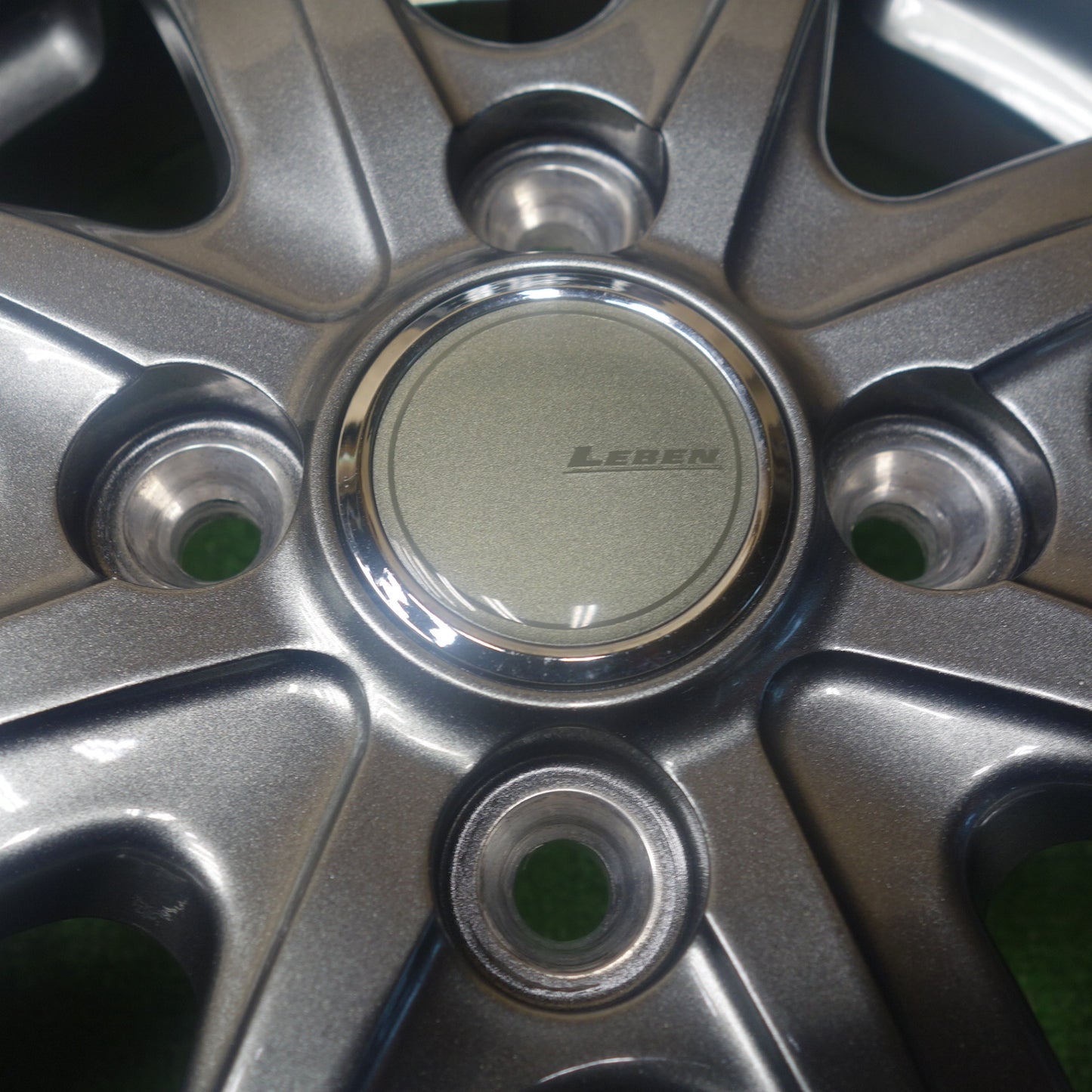 バリ溝！22年！キレイ！ほぼ10分◎スタッドレス 165/65R13 ダンロップ ウインターマックス WM02 LEBEN レーベン 13インチ PCD100/4H◎6062004KTス