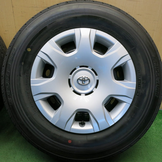 新車外し!26年◎トヨタ 200系 ハイエース 純正 スチール 195/80R15 107/105S ブリヂストン エコピア RD613 15インチ PCD139.7/6H◎6090610HAノ