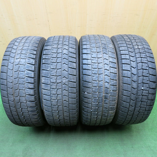 バリ溝！9.5分★スタッドレス 225/55R18 ダンロップ ウインターマックス WM02 エクストレイル デリカD:5 XV フォレスター 等★5080101HAスタ
