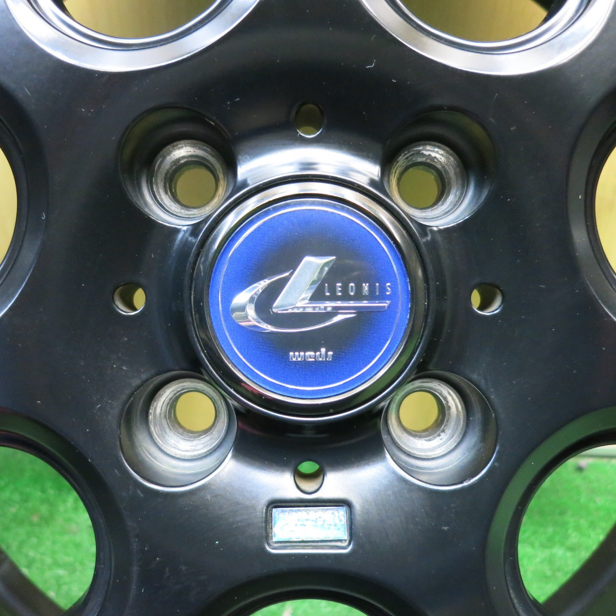 キレイ！25年★LEONIS NAVIA 06 165/50R16 ヨコハマ BluEarth-ES ES32 レオニス ナヴィア 16インチ ブルーアース 軽サイズ PCD100/4H★6041212HAノ