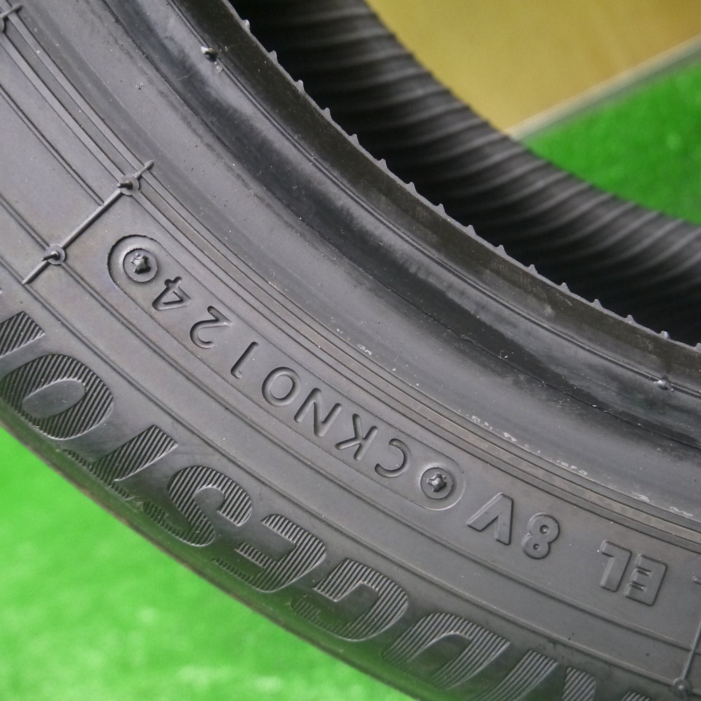 *送料無料* 新車外し！24年★155/65R14 ブリヂストン NEWNO ニューノ 14インチ タイヤ ワゴンR ムーブ タント N-BOX スペーシア デイズ 等★4082602Hノタ