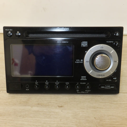 [送料無料] ★三洋製 ホンダ 純正 デュアルサイズCD・USBコンポ Gathers WX-128CU CDF-R9111 08A00-8P0-250★