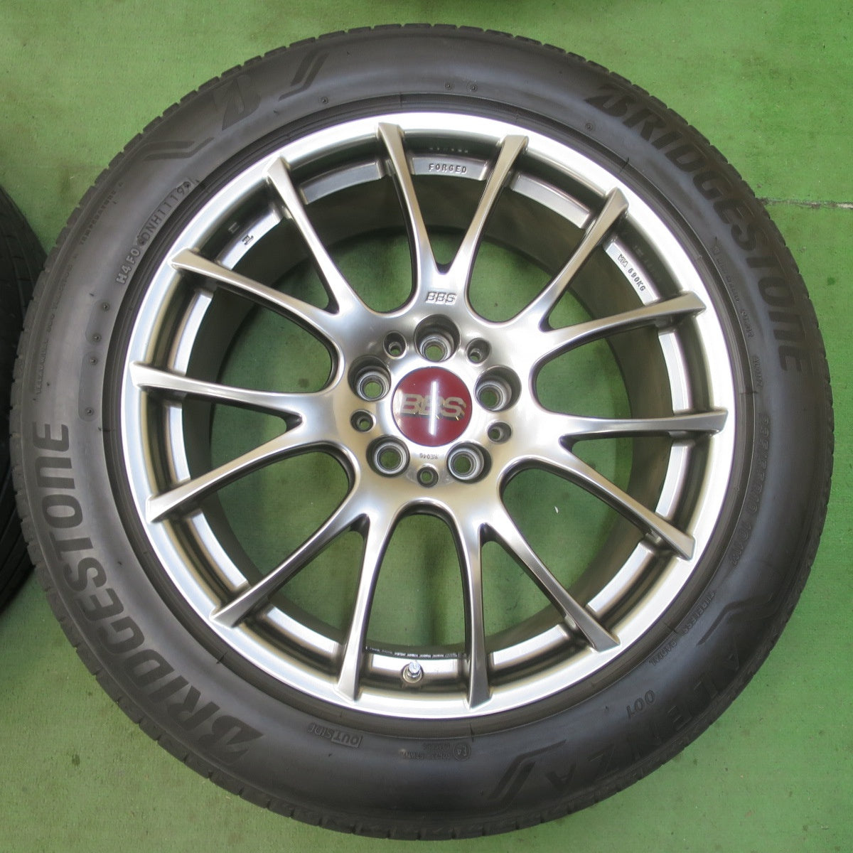 キレイ★BBS RE046 235/55R19 ブリヂストン アレンザ 001 ALENZA 19インチ PCD114.3/5H★6030309イノ