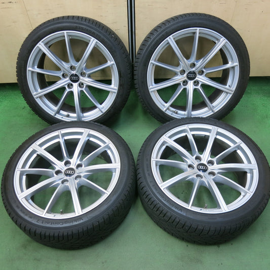 バリ溝！23年！キレイ！9分★アウディ RS4 RS5 B9 8W 純正 235/40R19 スタッドレス コンチネンタル バイキング コンタクト7 19インチ PCD112/5H★5082702SKス