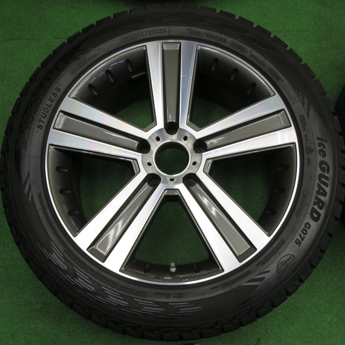 バリ溝！9分★ベンツ Gクラス G63 等 EuroPremium WERNER 275/50R20 スタッドレス ヨコハマ アイスガード G075 ユーロ プレミアム ヴェルナー 20インチ PCD130/5H★6030702NKス