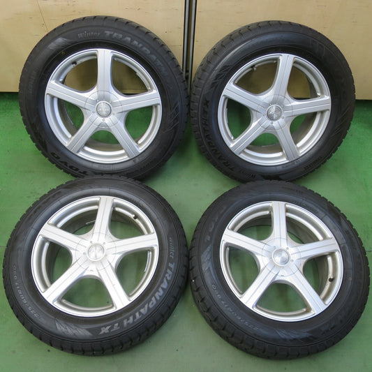 バリ溝！22年！9.5分★スタッドレス 225/60R17 トーヨー ウインター トランパス TX JOKER ジョーカー 17インチ PCD 100 114.3/5H マルチ★6040605イス