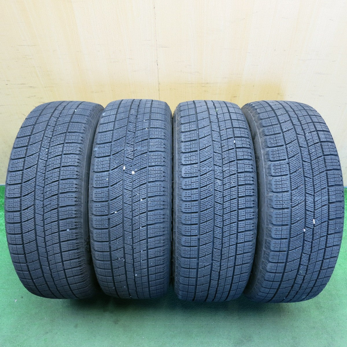 バリ溝！22年！9分◎スタッドレス 225/60R17 ナンカン アイス アクティバ AW-1 D.O.S. DOS 17インチ PCD114.3/5H◎6081408HAス