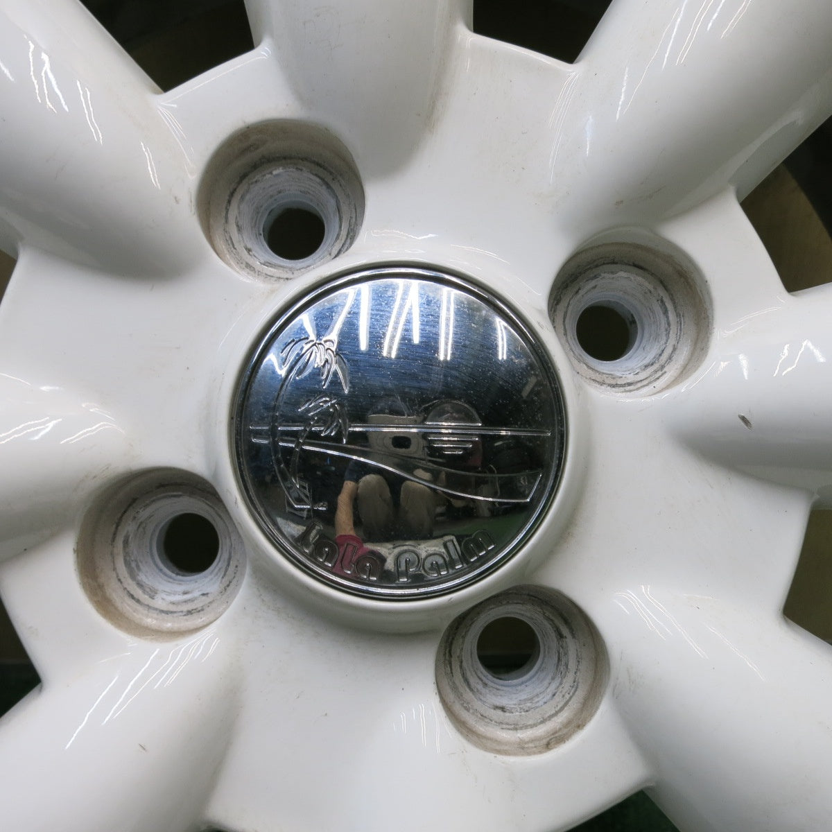 バリ溝！9.5分★スタッドレス 155/65R14 ヨコハマ アイスガード iG50 プラス LaLa Palm KC-8 ララパーム 14インチ PCD100/4H★5070606HAス