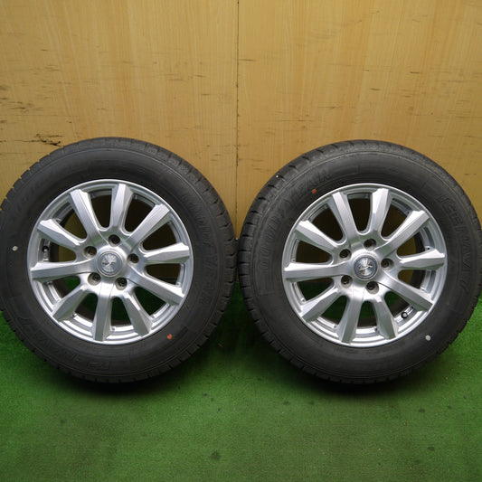 バリ溝！21年！キレイ！9分！2本★スタッドレス 195/65R15 グッドイヤー アイスナビ7 JOKER ジョーカー 15インチ PCD114.3/5H★5052106Hス
