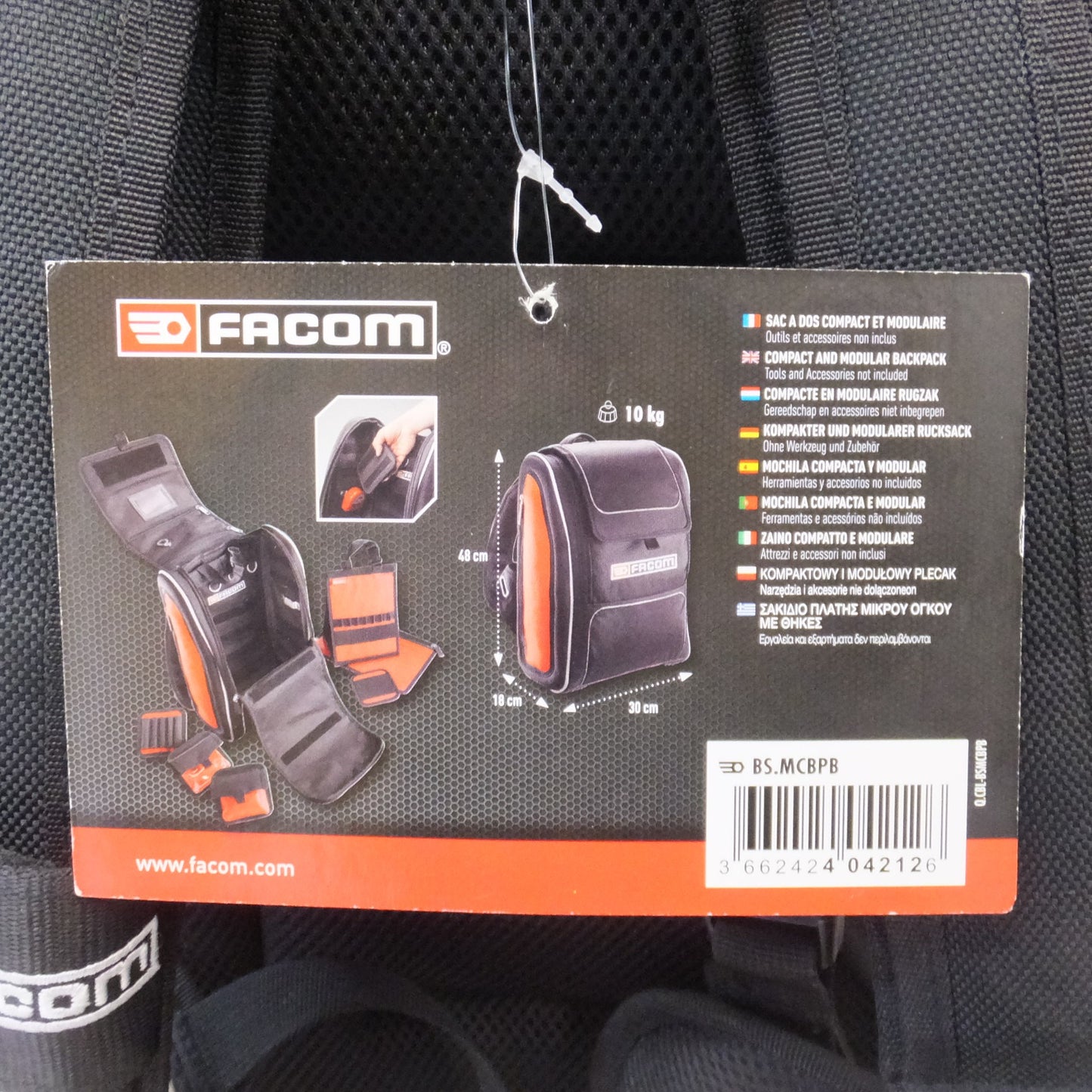 [送料無料] 未使用★ファコム FACOM コンパクトバックパック COMPACT BACKPACK BS.MCBPB ツールバッグ★