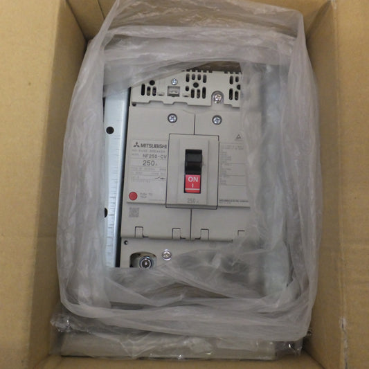 [送料無料] 未使用★三菱 MITSUBISHI 低圧遮断器 ノーヒューズブレーカー NF250-CV　250A POLE 3P 50/60Hz★