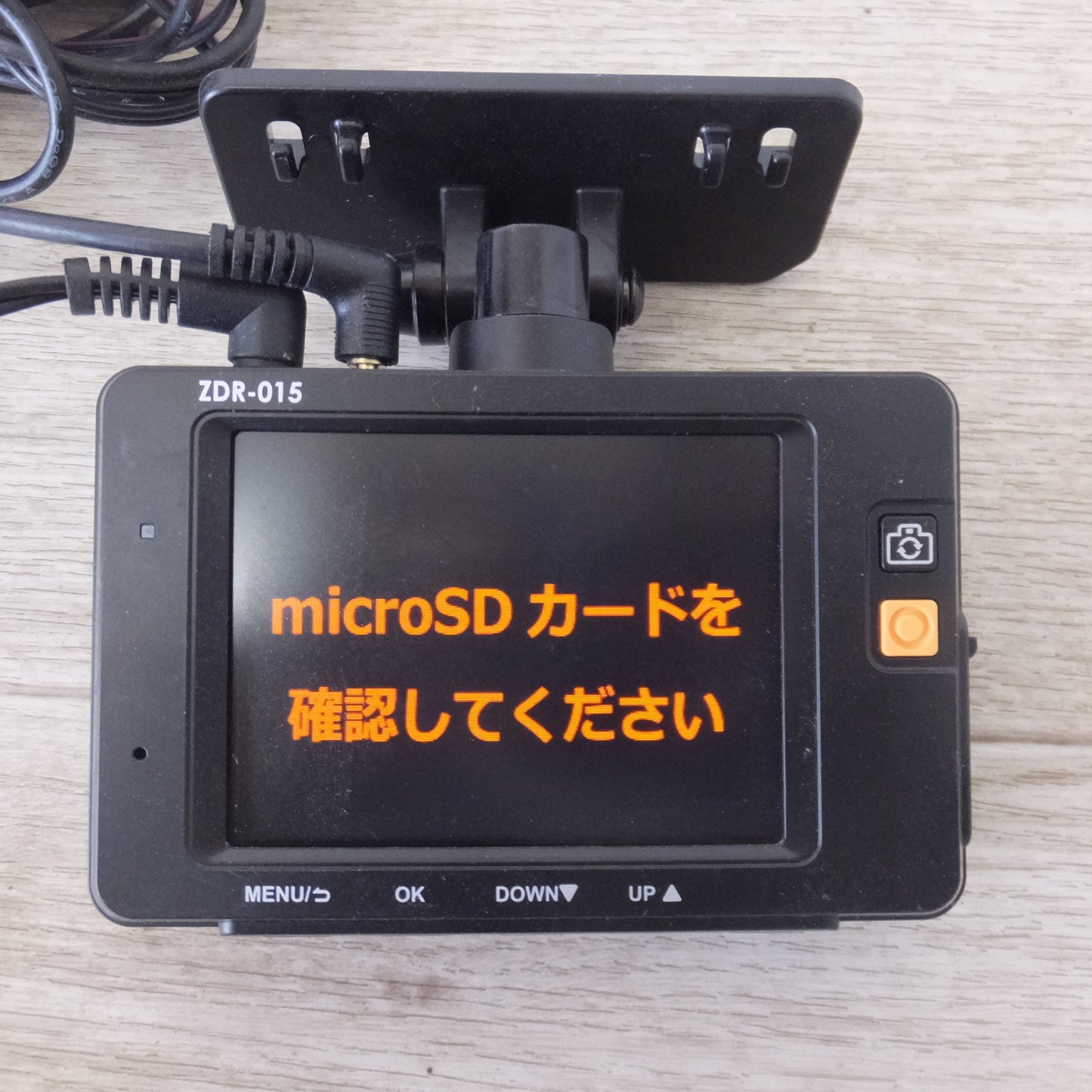 [送料無料] ★コムテック COMTEC ドライブレコーダー ZDR-015　SDカードなし(112)★