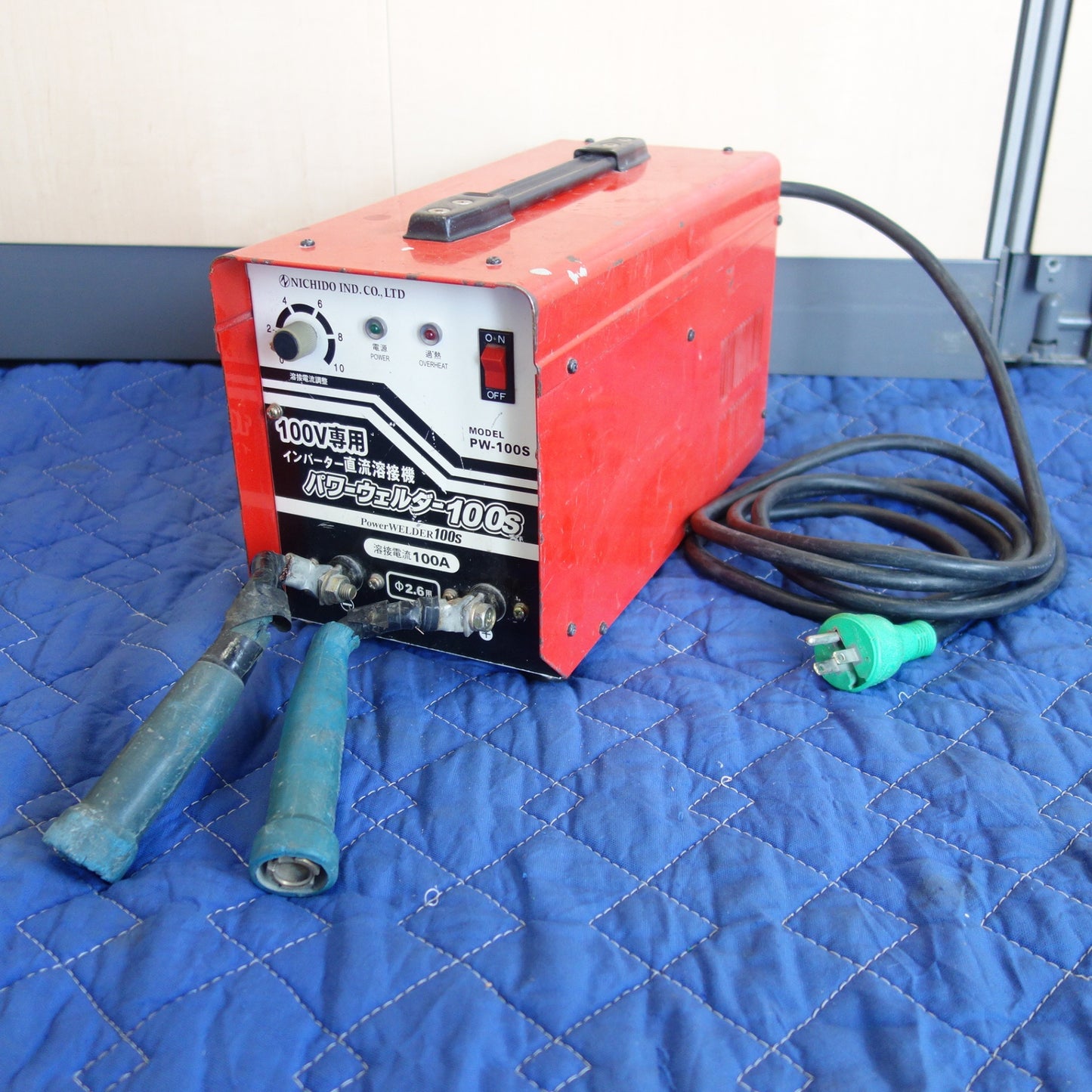 [送料無料] ☆日動 100V専用 インバーター 直流 溶接機 パワーウェルダー 100S PW-100S☆