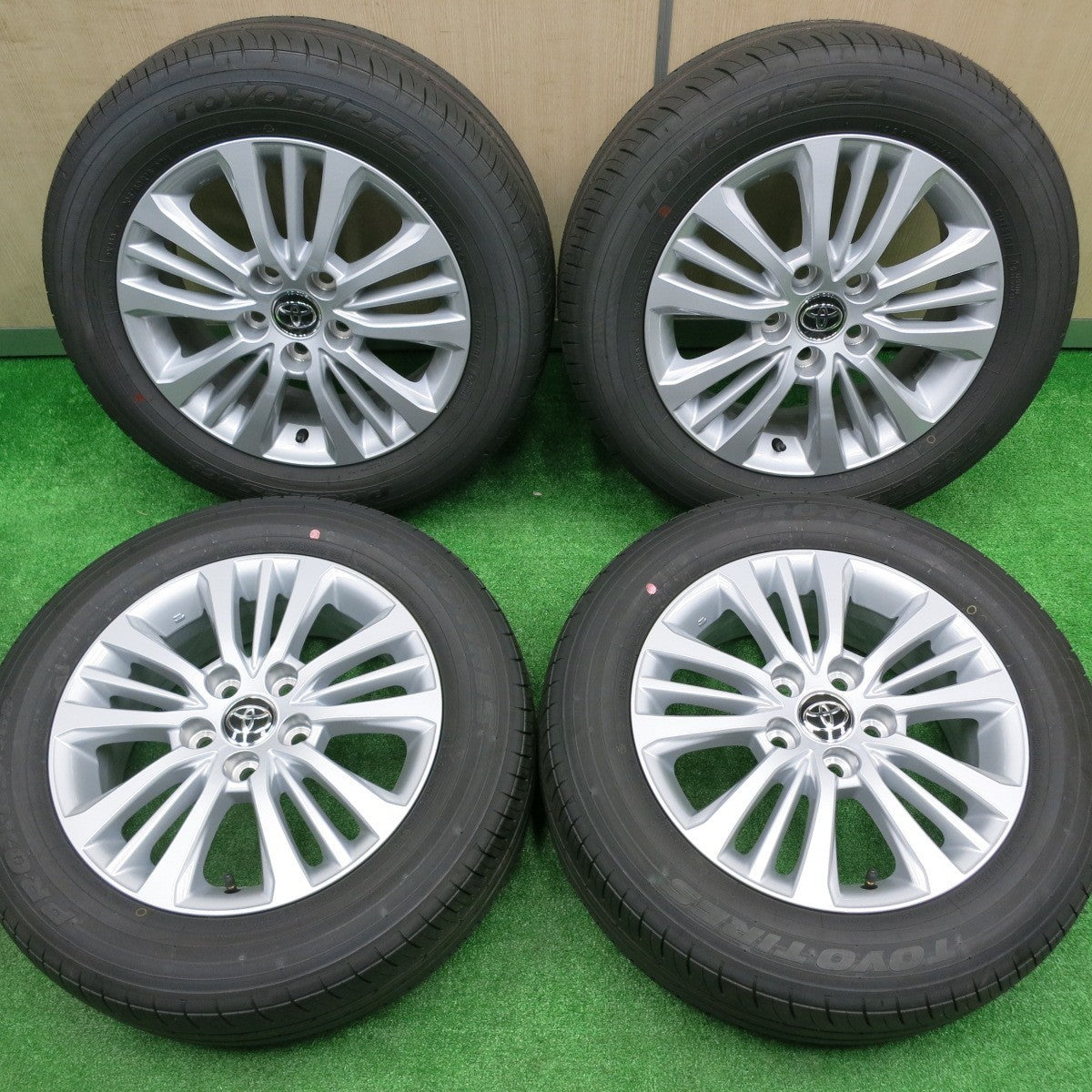 新車外し！24年★トヨタ 90系 ノア ヴォクシー 純正 ENKEI 205/60R16 トーヨー プロクセス J68 16インチ PCD114.3/5H★4091301NJノ