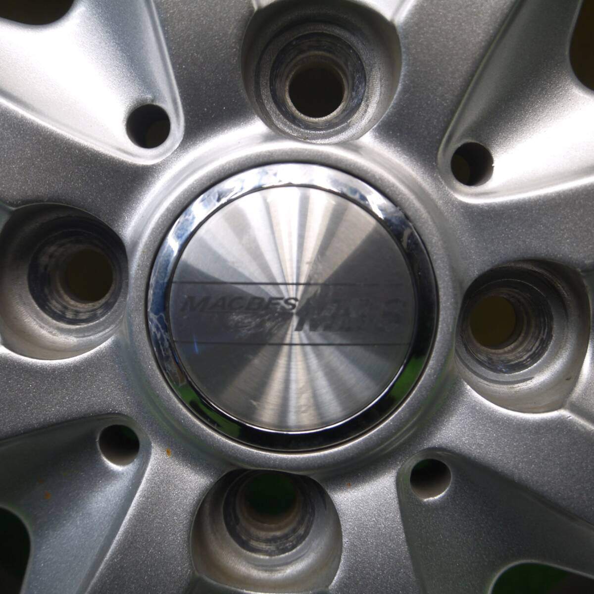 バリ溝！9分★スタッドレス 155/65R14 ダンロップ ウインターマックス WM02 MACBES MB8 マクベス 14インチ PCD100/4H★4122003Hス