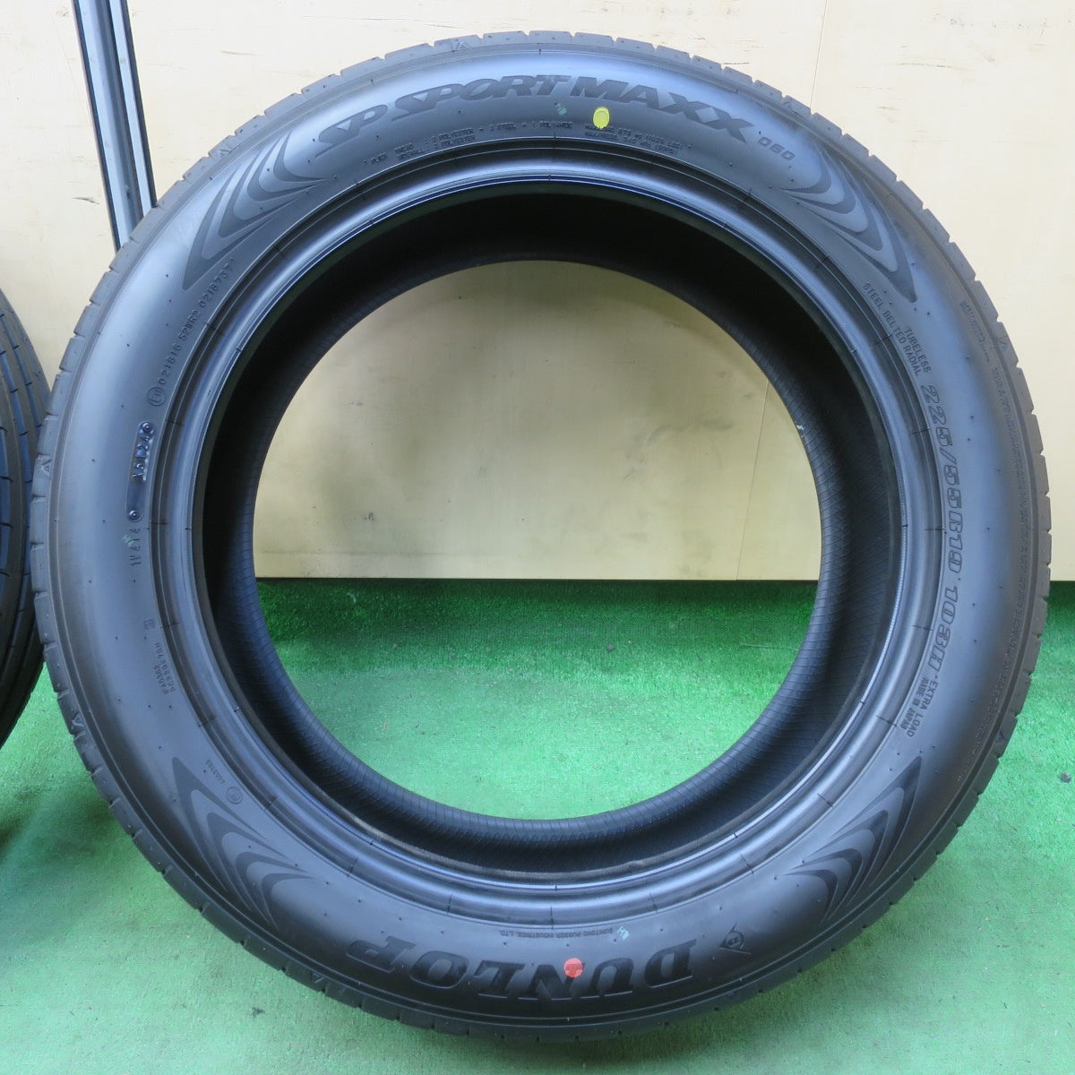 新車外し！24年★225/55R19 ダンロップ SPスポーツマックス 060 タイヤ 19インチ 40系 アルファード ヴェルファイア 等★5041815イノタ