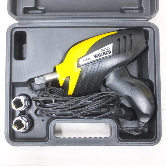 [送料無料] 付属品付き◆バル BAL インパクト レンチ No.1307 DC12V シガーソケット ケース付き 電動 工具◆